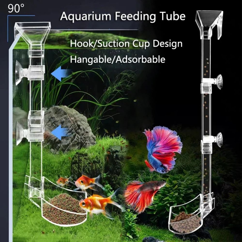 Aquarium Fertilizer - Nieuwe Transparante Aquarium Fish Tank Feeder