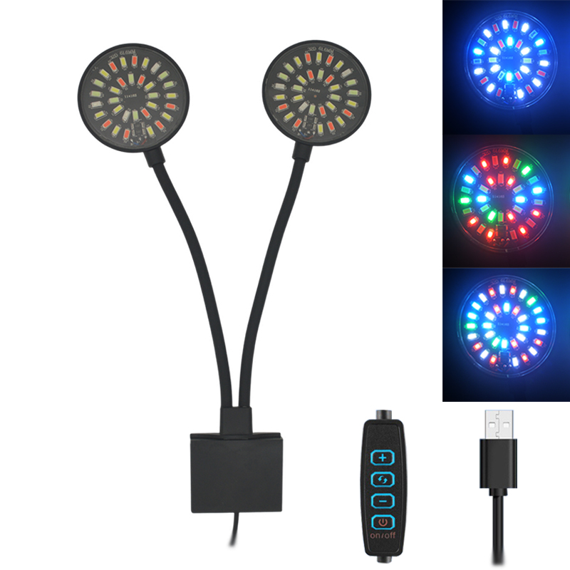 Aquarium Plant Light - USB Aquarium LED-licht Aquarium Cliplamp Volledig
