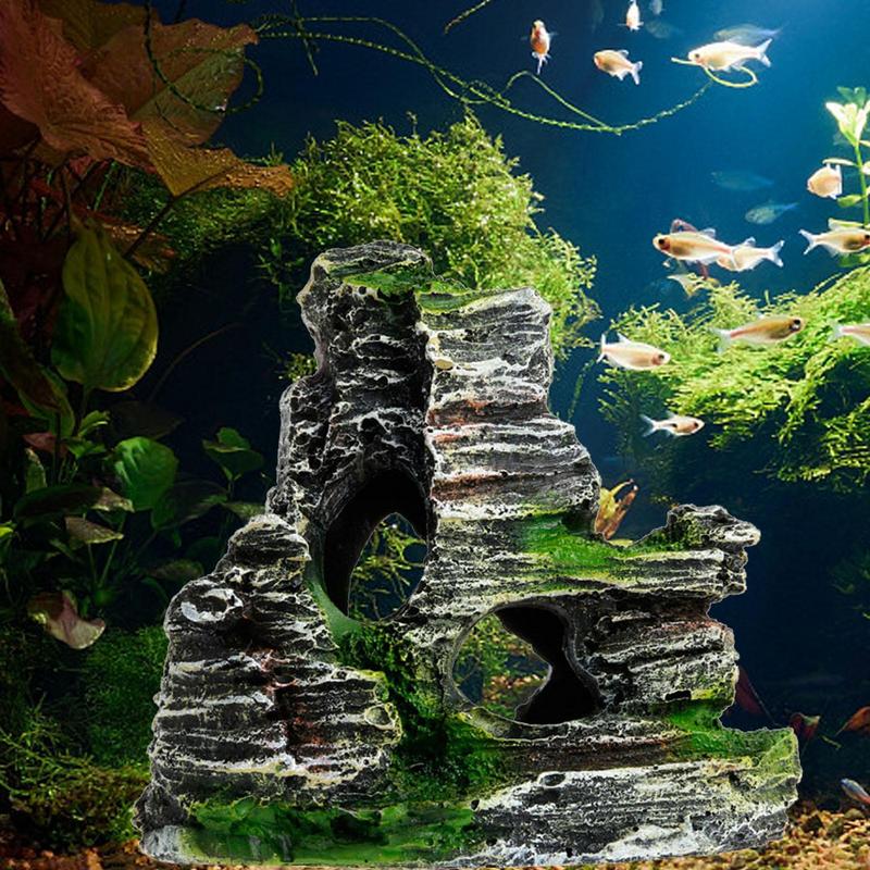 Aquarium Driftwood - Aquarium Zandsteen Decoratie Aquarium Landschapsarchitectuur Rotsen