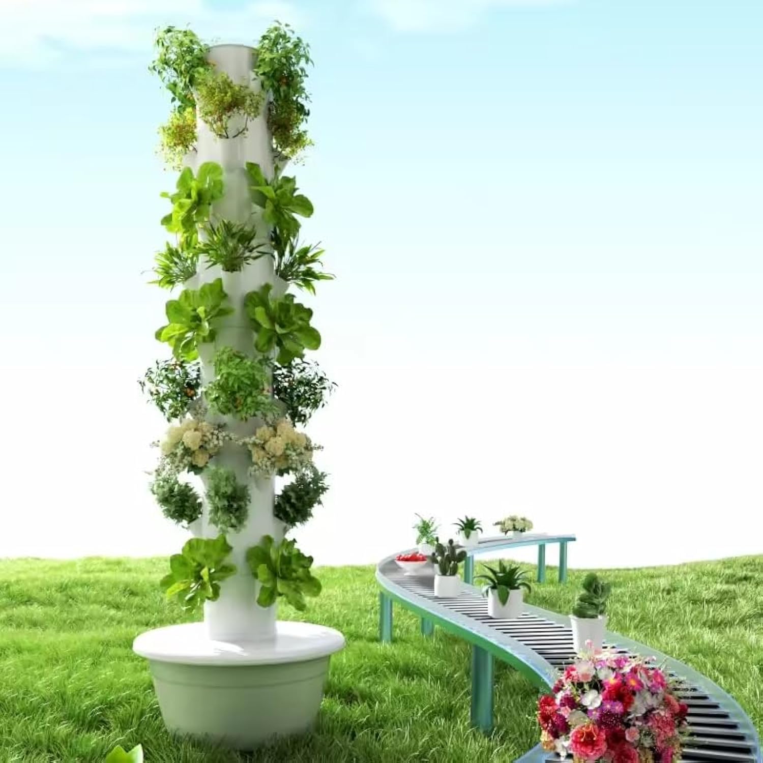 Planted Tank - Verticale Hydroponische Kweektoren Aeroponische Toren voor