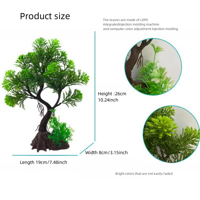 Viskom DIY Kunstmatige Aquariu - Live Plant Aquarium recensie en prijs
