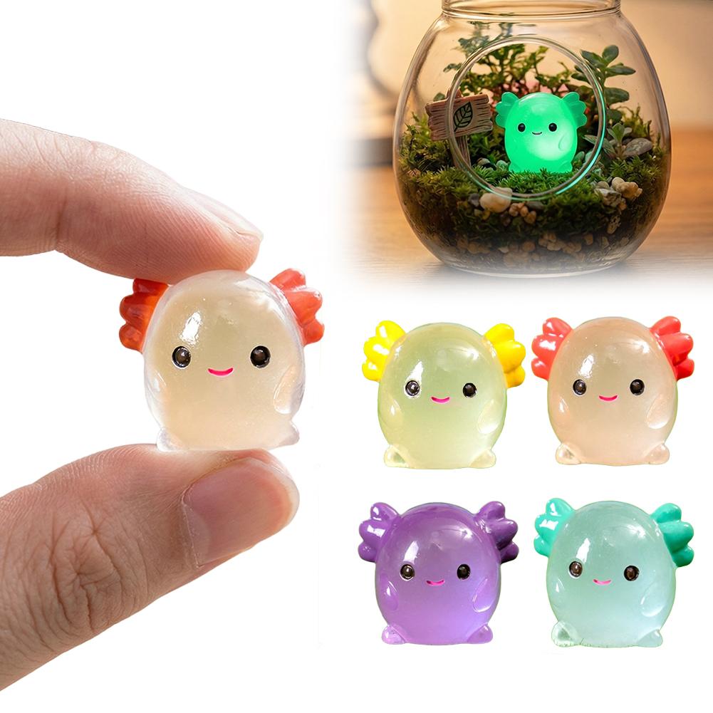 Lichtgevende Axolotl Miniature - Aquarium Moss recensie en prijs