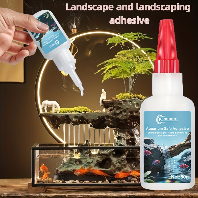 Aquariumlandschapslijm, snel d - Aquarium Plant Substrate recensie en prijs