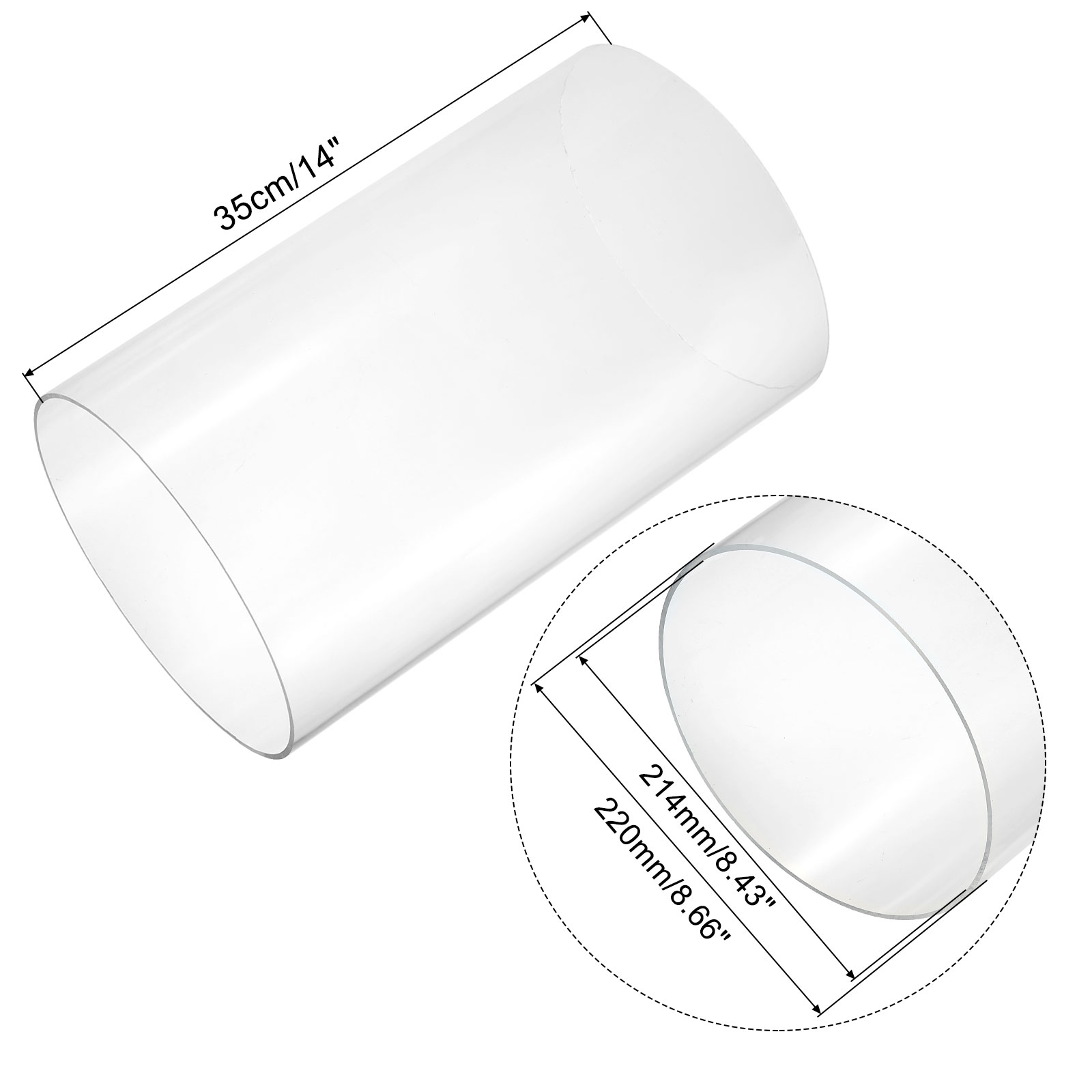 350mm Transparant Acryl Aquari - Aquarium Plant Light recensie en prijs