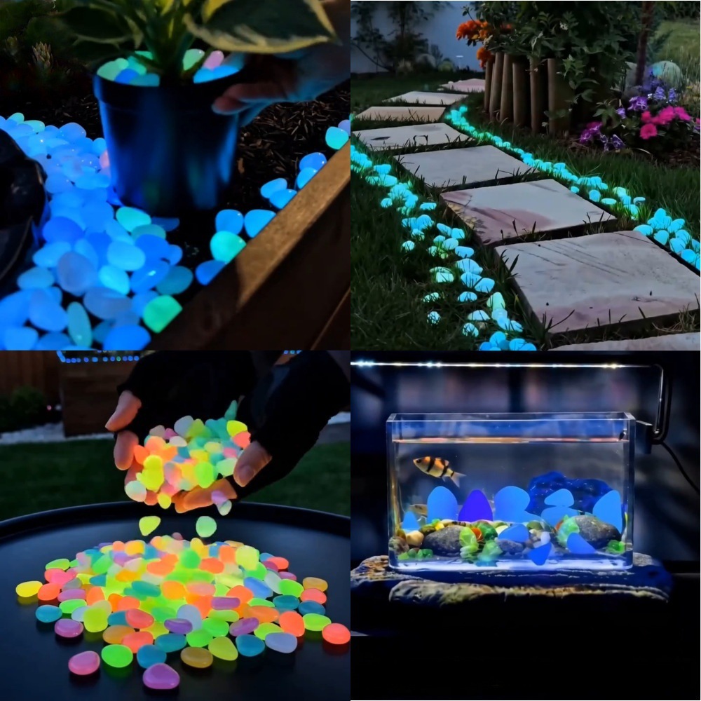 Kleurrijke, in het donker gloe - Plant Aquarium Pot recensie en prijs