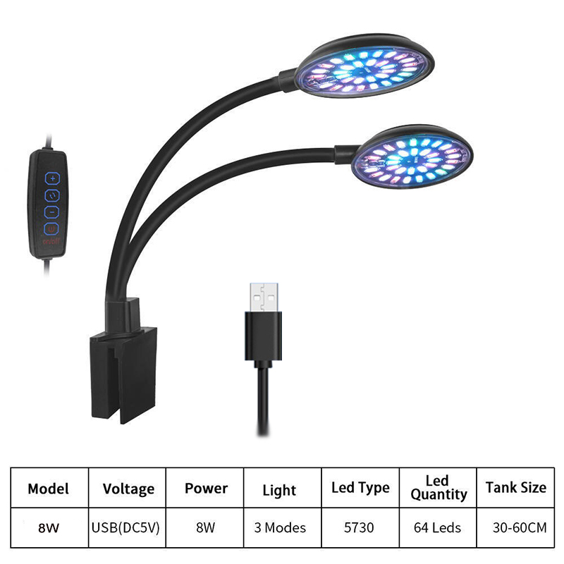 USB Aquarium LED-licht Aquariu - Aquarium Plant Light recensie en prijs