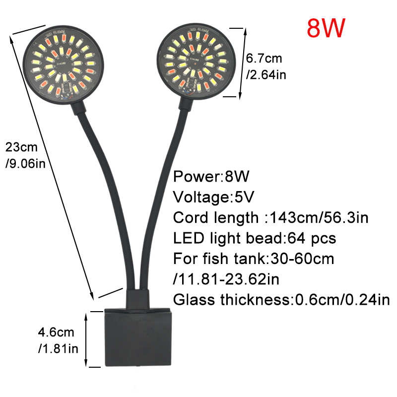 USB Aquarium LED-licht Aquariu - Aquarium Plant Light recensie en prijs