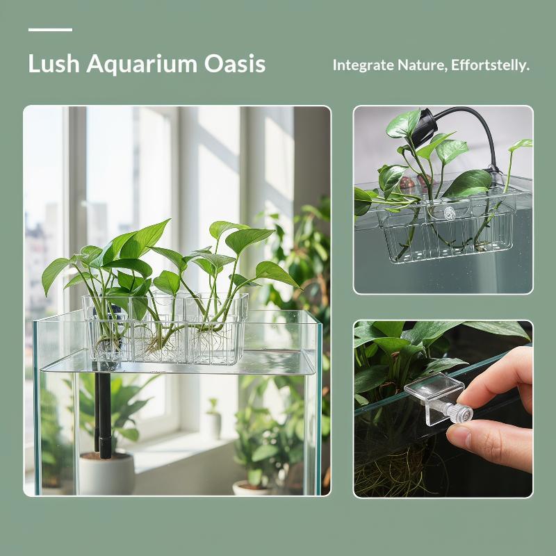 Hydroponische plantenmand, voe - Aquarium Plant Holder recensie en prijs