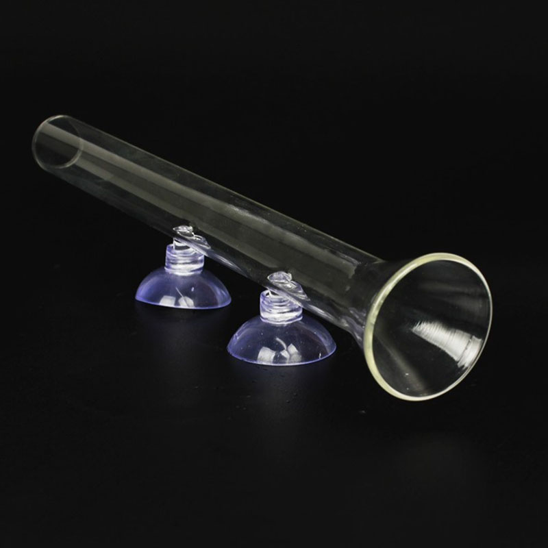 Glas Aquarium Feeder Buis Scho - Aquarium Fertilizer recensie en prijs