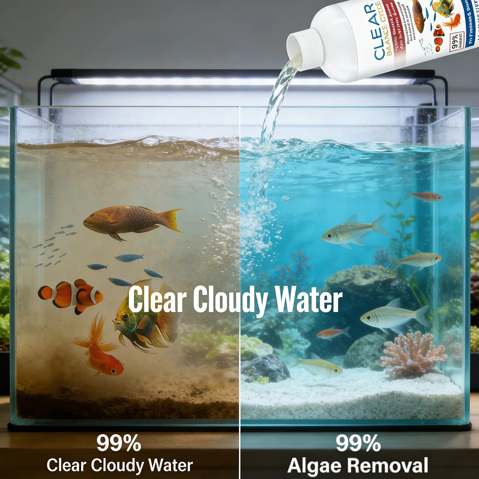 Waterzuiveringsmiddel voor aqu - Planted Aquarium Cleaning recensie en prijs