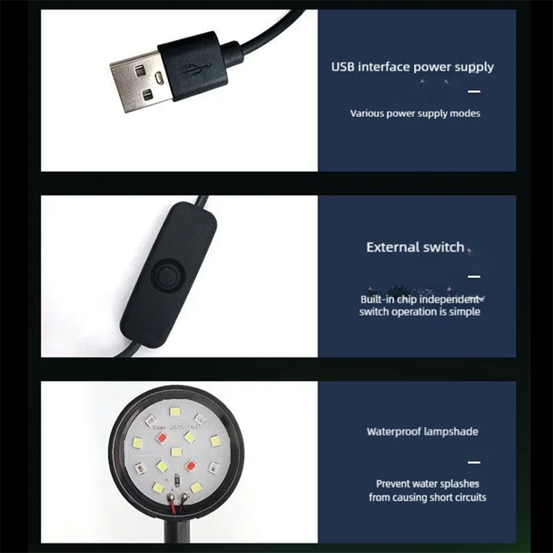 USB LED Aquarium Clip Lamp Hog - Aquarium Plant Light recensie en prijs