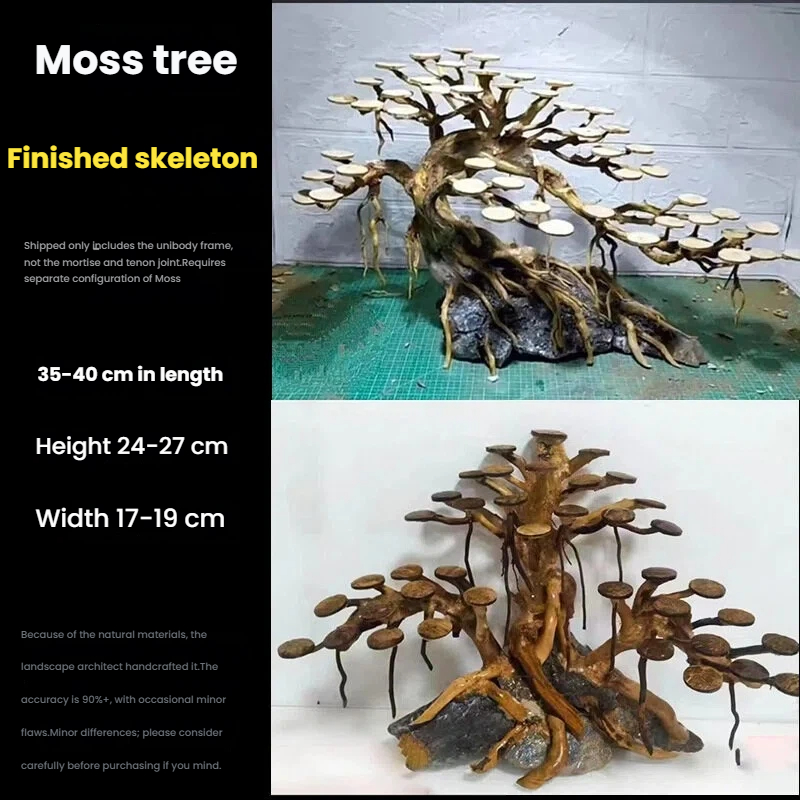 Aquariumlandschap mosboom skel - Aquarium Moss recensie en prijs